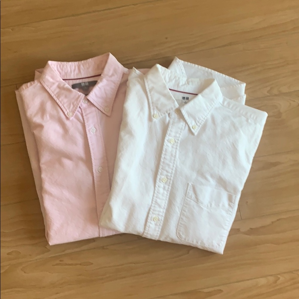Lot of 2 Uniqlo Slim Fit Shirts